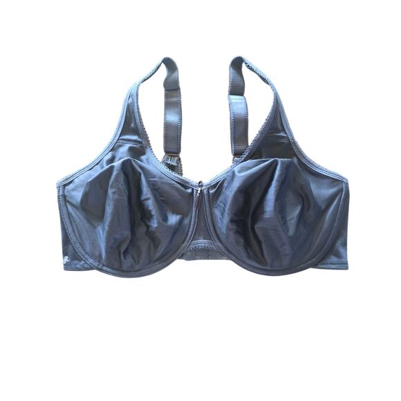 Wacoal 38DD Womens Bra Black Unlined Full Coverage Adjustable Strap - Picture 1 of 6
